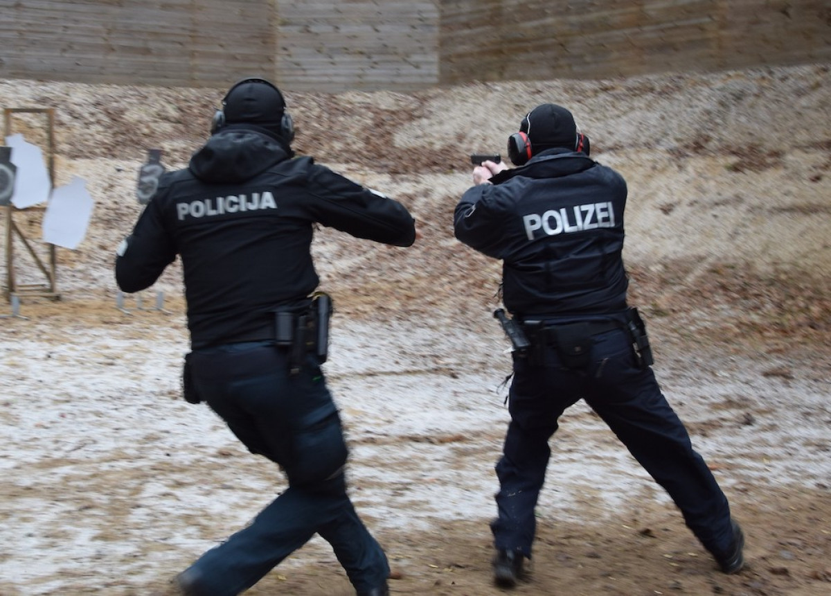 Svečius iš Vokietijos nustebino Lietuvos policijos technologinė pažanga ir pareigūnų rengimo kokybė