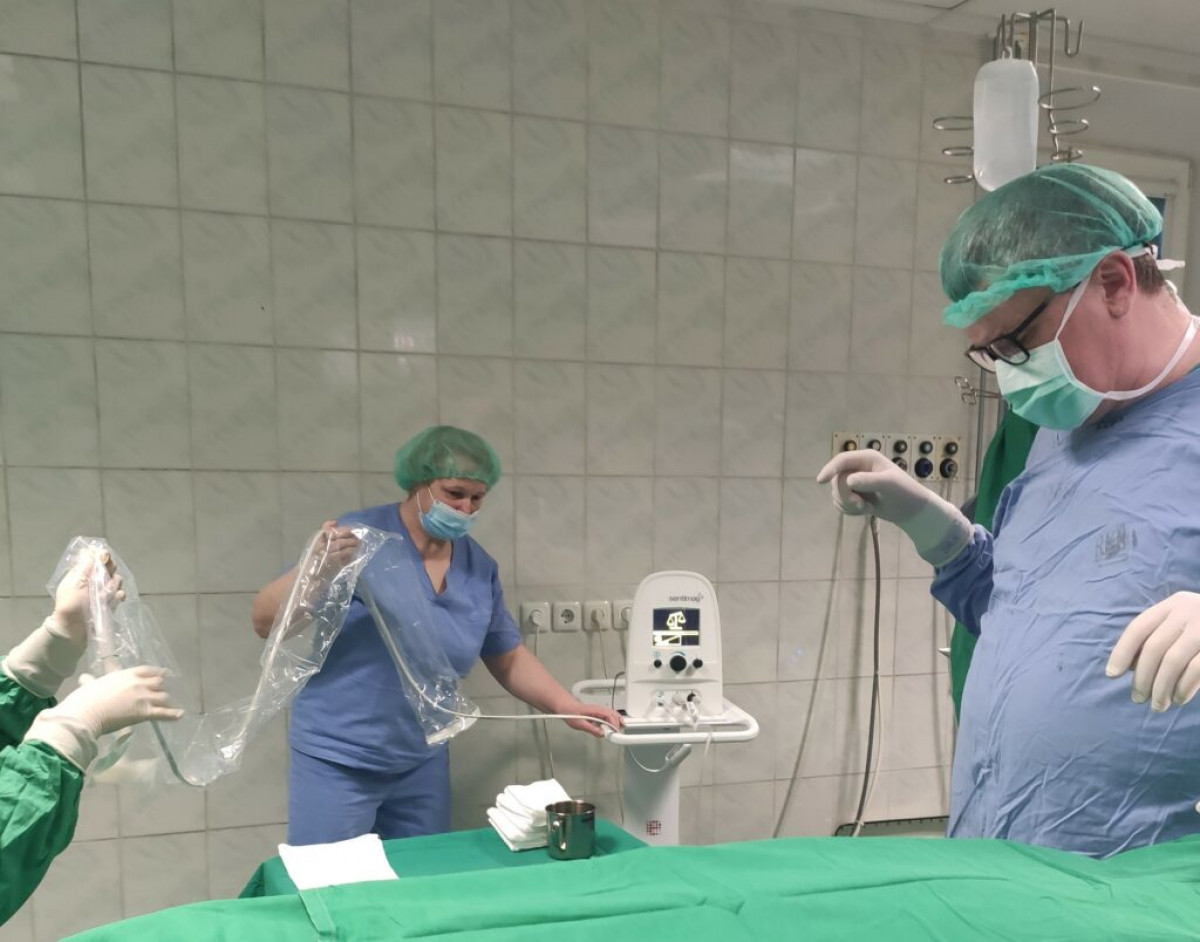 Respublikinėje Klaipėdos ligoninėje pirmą kartą Baltijos šalyse atlikta biopsija nenaudojant radioaktyvaus izotopo