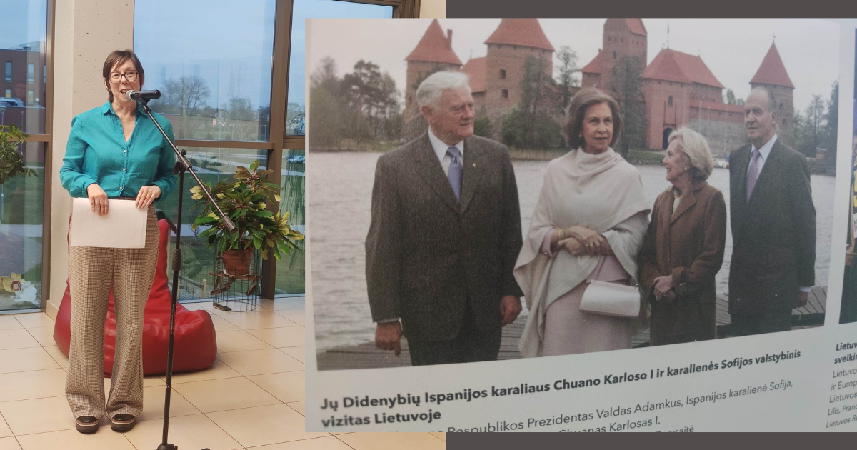 Ispanijos Karalystės Ambasadorė Klaipėdos universitete atidarė parodą
