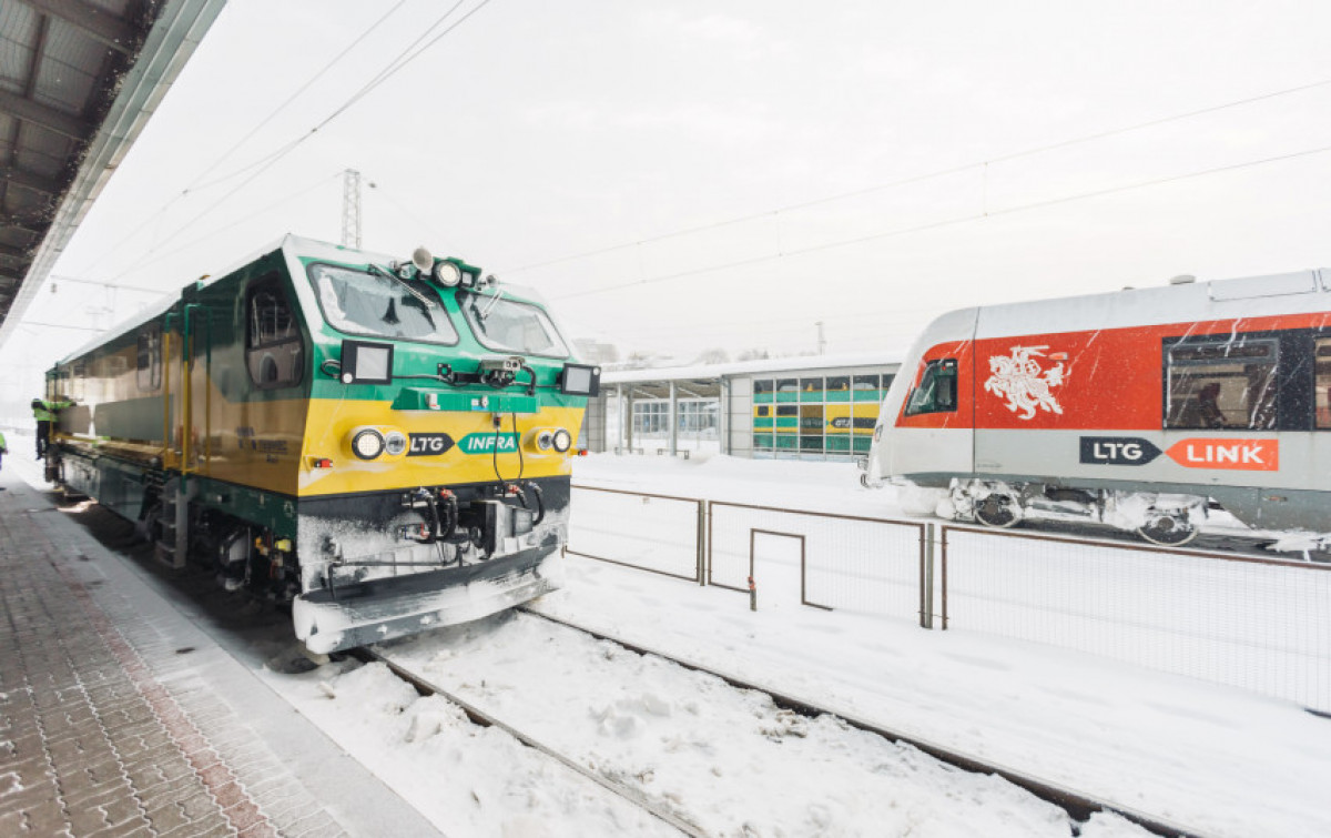 Geležinkelio kelių būklę vertins pirmuoju Baltijos šalyse išmaniuoju riedmeniu