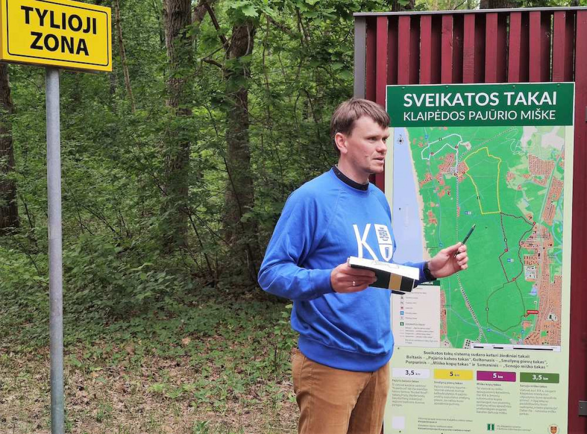 Prie Klaipėdos plytinčius miškus KU mokslininkai vadina didžiuliu turtu, kurį reikia saugoti