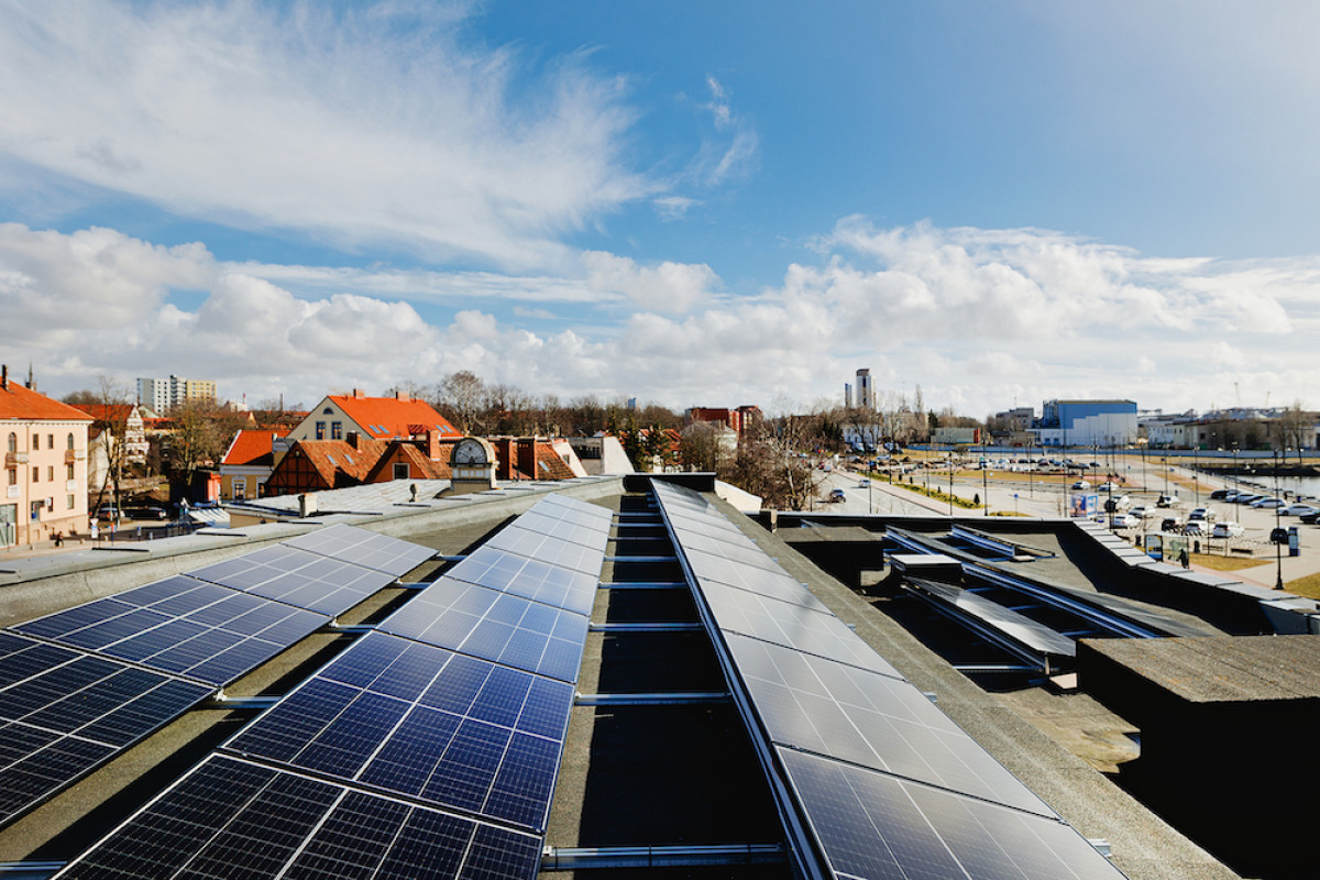 Ant Klaipėdos dramos teatro stogo pradės veikti saulės elektrinė