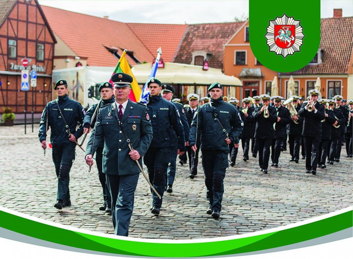 Klaipėdos apsk. pareigūnai kviečia kartu švęsti Angelų sargų - Policijos dieną
