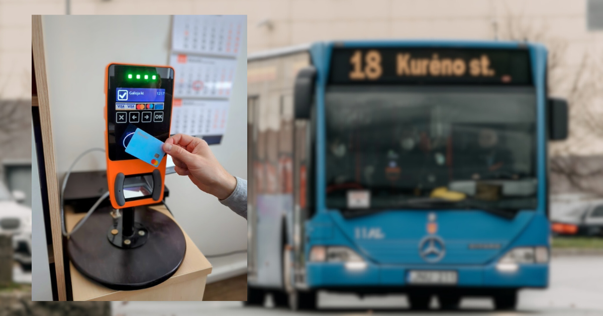 Netrukus Klaipėdos keleivinis transportas pasiūlys naują atsiskaitymo už kelionę būdą