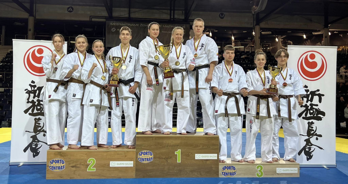 Klaipėdiečiai sužibėjo Lietuvos Kyokushin Karate suaugusiųjų čempionate