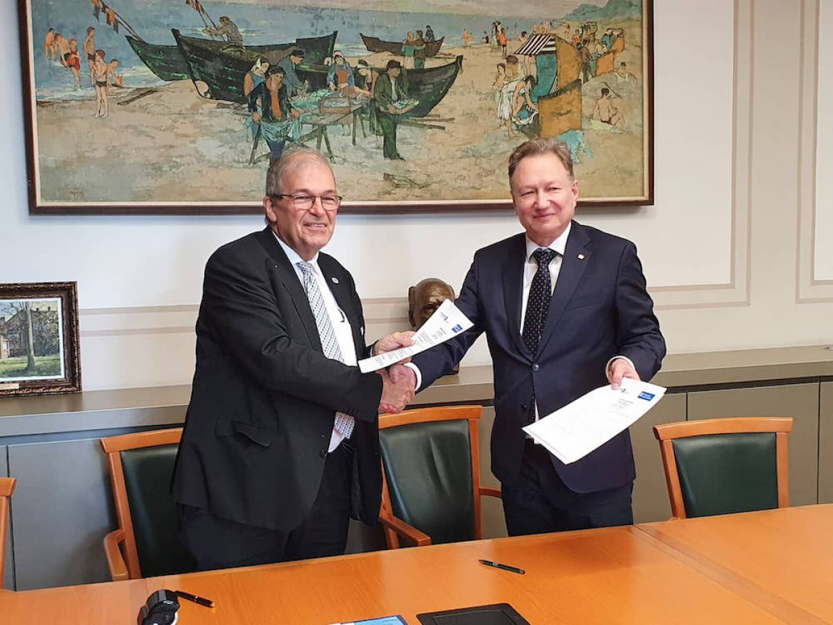 Klaipėdos ir Rostoko universitetų ryšiai sutvirtinti sutartimi
