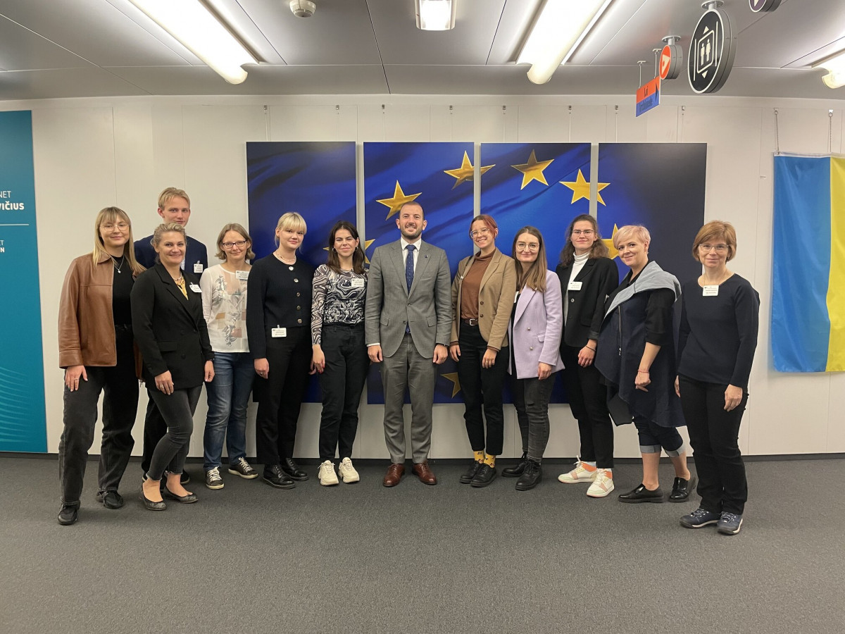Su V. Sinkevičiumi susitikęs gimnazistas iš Klaipėdos: „Jaunimo idėjos gali būti signalas Europos Komisijai“