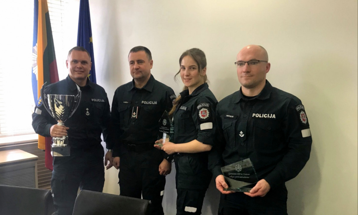 Klaipėdos policininkai – antri bendrojoje Lietuvos policijos sporto varžybų įskaitoje