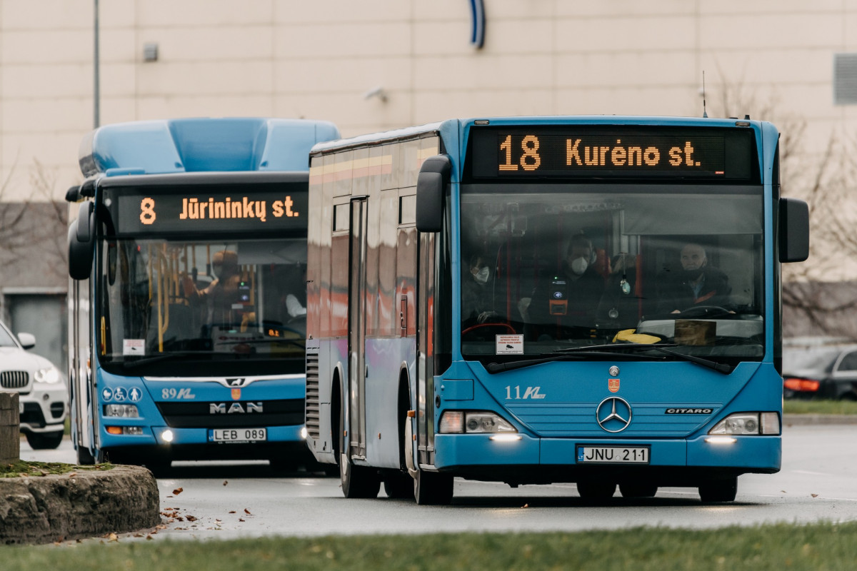 Bus koreguojami kai kurie Klaipėdos keleivinių autobusų grafikai