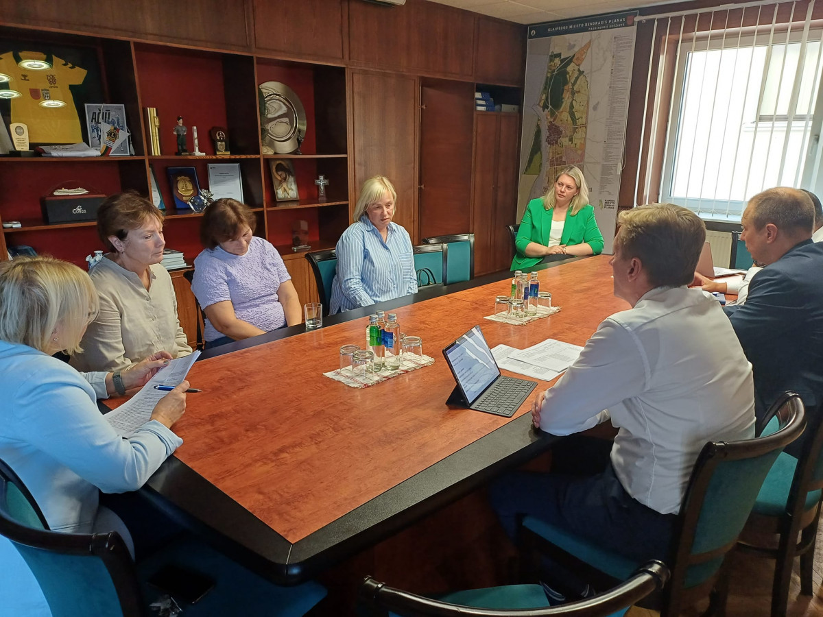 Klaipėdos meras išreiškė palaikymą streikuojantiems pedagogams