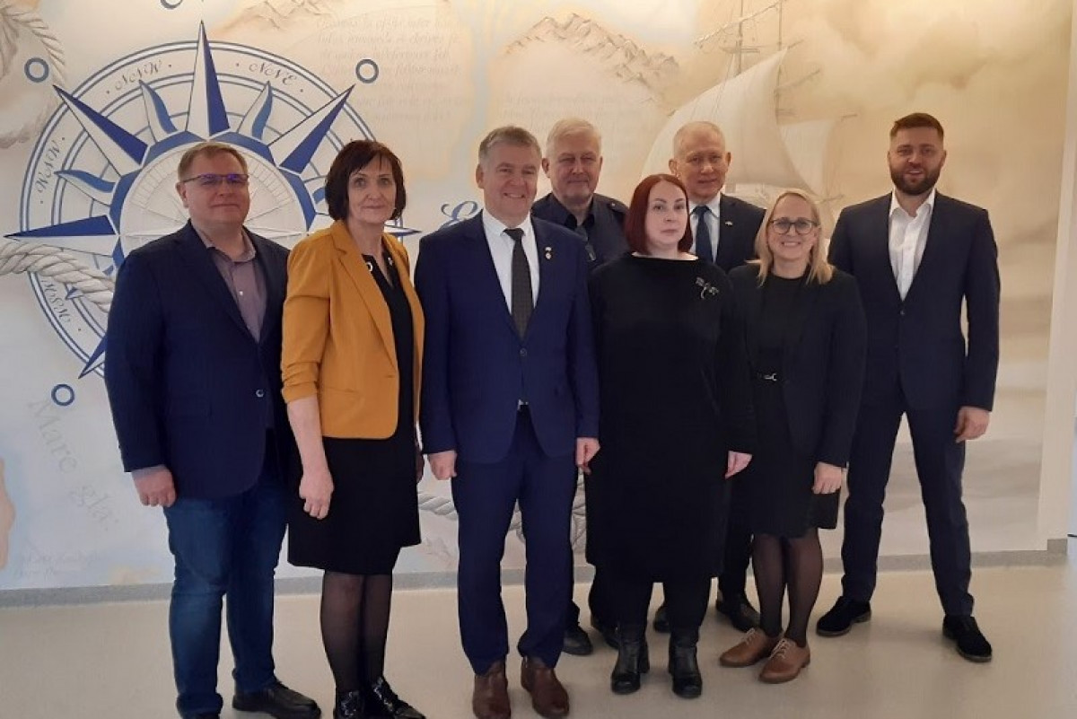 Jūrinių reikalų komisija lankė mokslo įstaigas Klaipėdoje