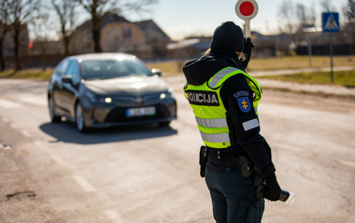 Klaipėdos apskrities kelių policijos pareigūnai per savaitę nustatė 11 neblaivių vairuotojų