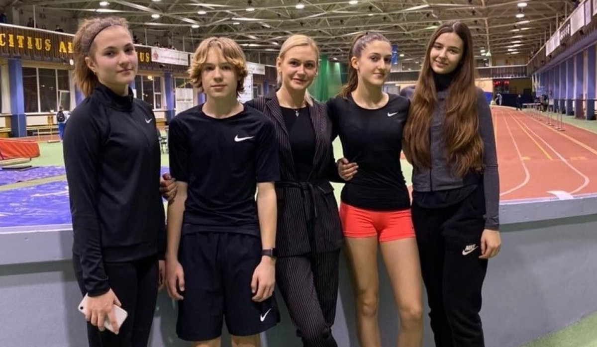 Jaunučių čempionate visus medalius laimėjo Klaipėdos šuolininkės į aukštį