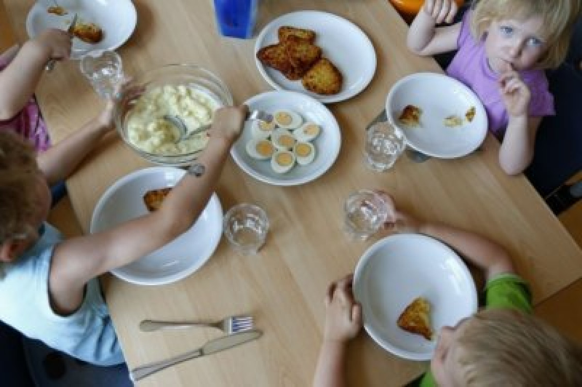 Klaipėdos miesto mokyklose nemokami pietūs priešmokyklinukams