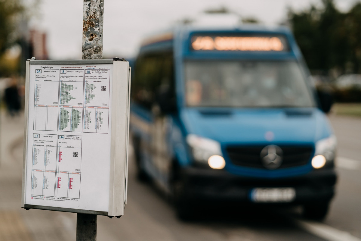 Klaipėdos keleivinis transportas: naujasis Svencelės maršrutas išpildė lūkesčius