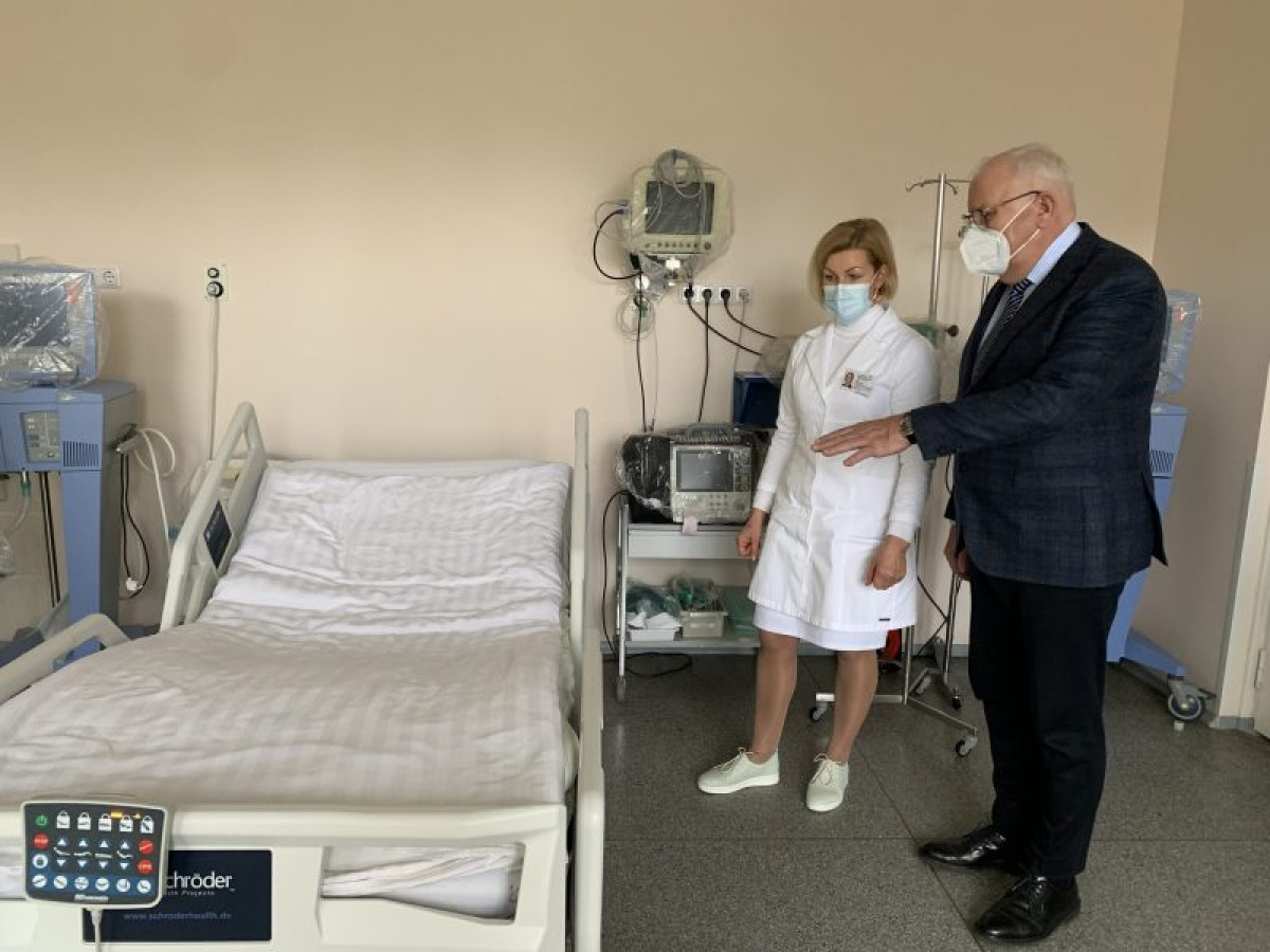 Klaipėdos jūrininkų ligoninės Palangos departamento medikai džiaugiasi naujomis funkcinėmis lovomis