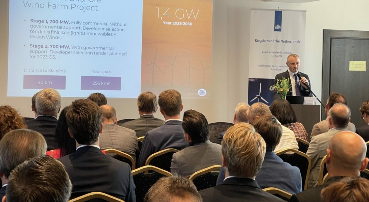 Dėmesys jūrinio vėjo energetikai Klaipėdoje vykstančioje tarptautinėje konferencijoje