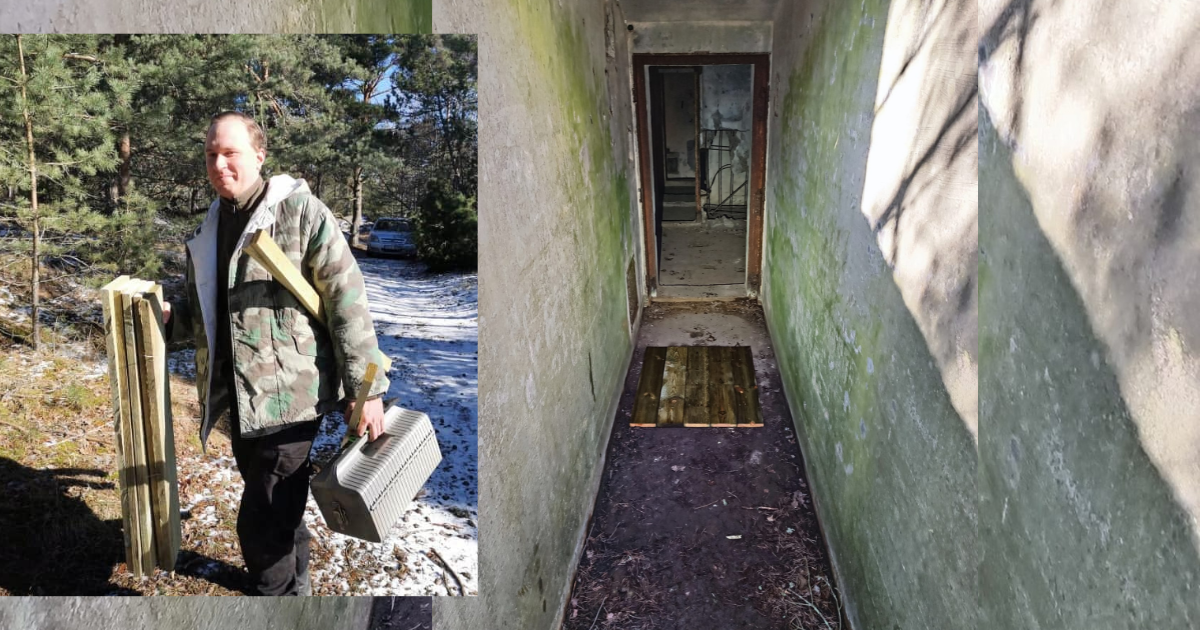 „Kiaulės Nugaros“ priešlėktuvinė baterija tapo saugesnė: jos bunkeriuose uždengtos pavojingos šachtos