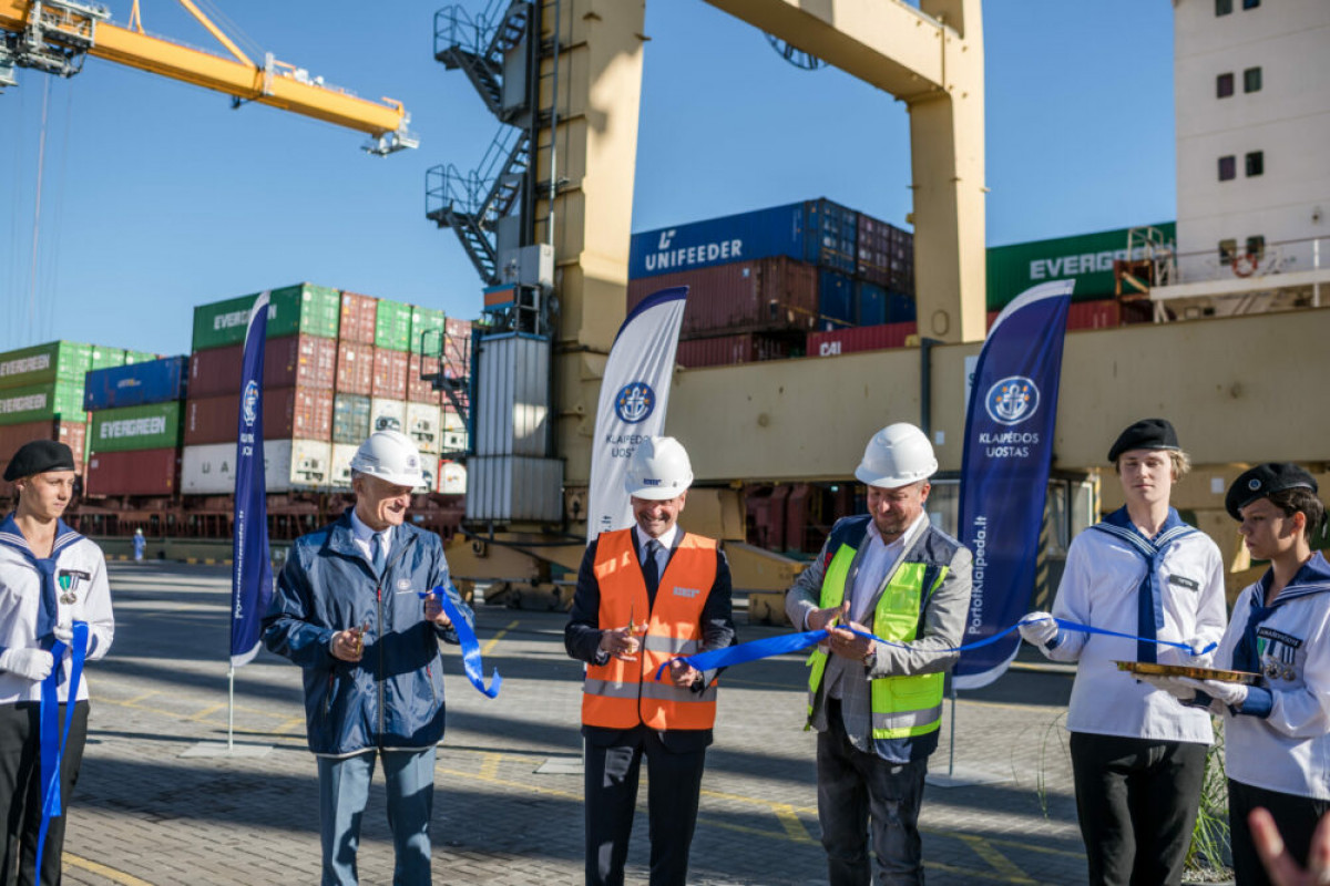 Uosto direkcijos investicijos atveria naujas galimybes konteinerių krovai