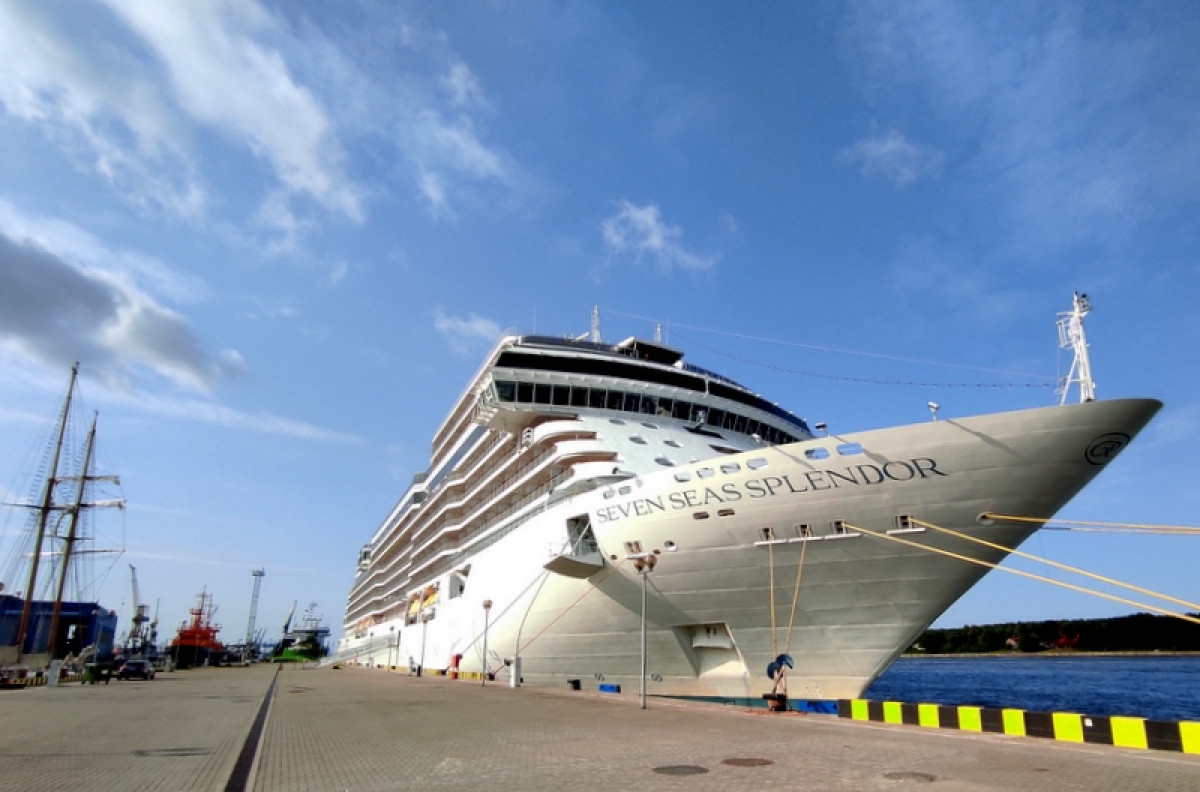 Šiandien Klaipėdos uoste vieši „Seven Seas Splendor“