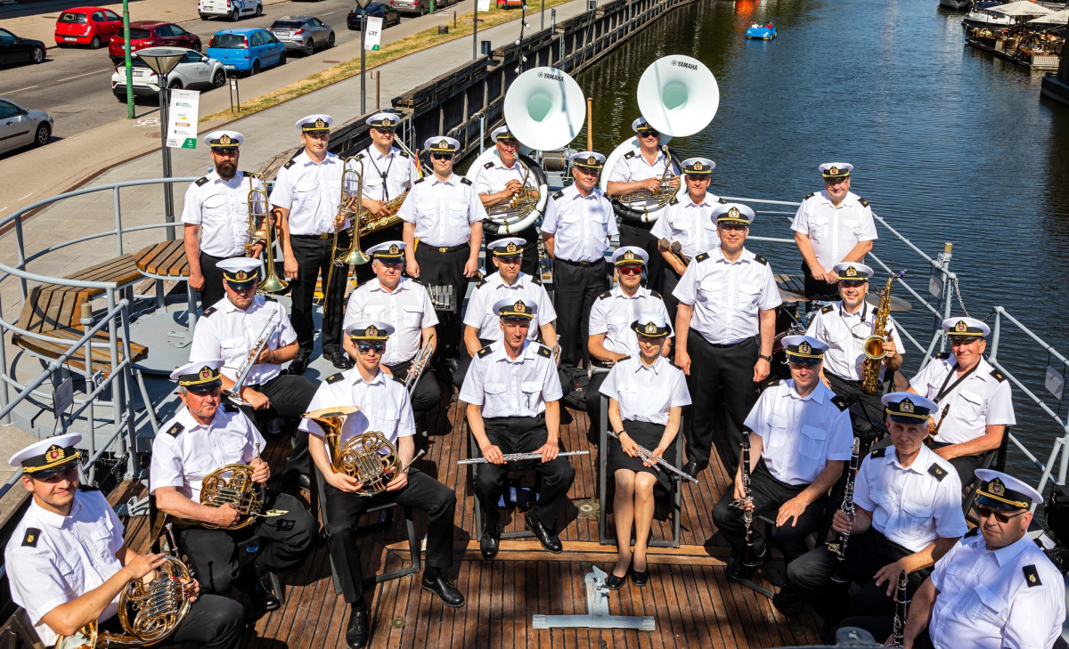 Penktadienį vyks paskutinis Lietuvos kariuomenės Karinių jūrų pajėgų orkestro koncertas laive-muziejuje M52 „Sūduvis“
