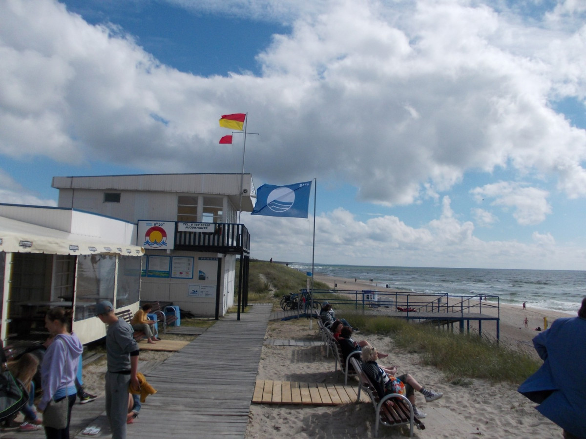 5 Lietuvos paplūdimiai gavo mėlynosios vėliavos statusą - ką tai reiškia