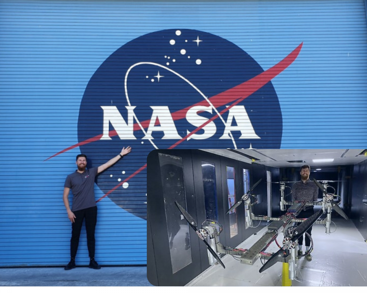 Gargždiškio KTU studento idėjos naujo tipo transporto vystymui – iš praktikos NASA