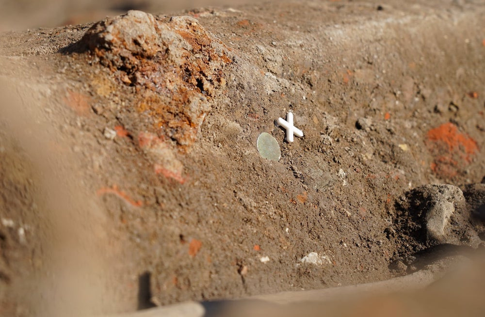 archeologai šv jono bažnyčia klaipėda kapavietės