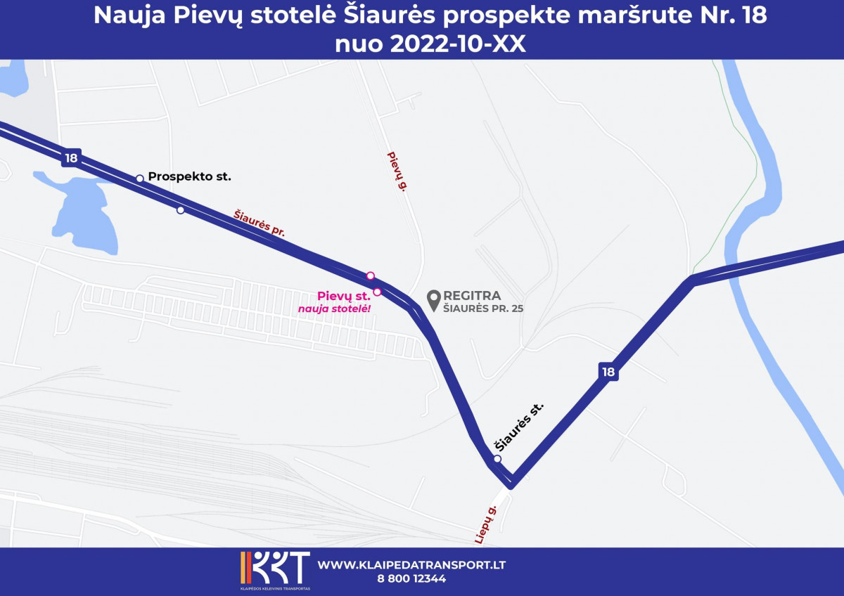 pievų stotelė klaipėda