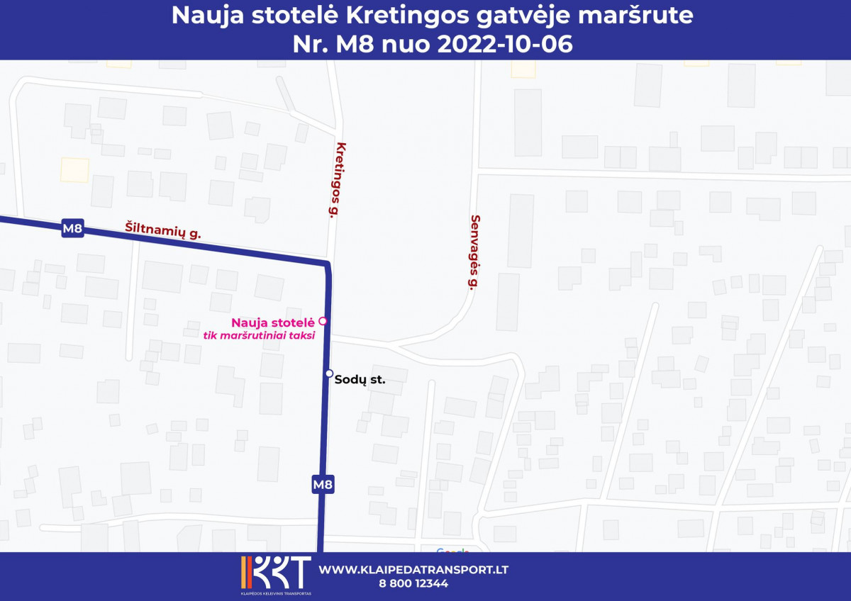 nauja stotelė kliapėd§