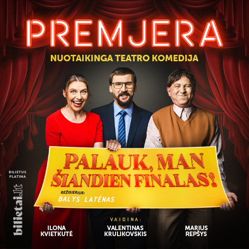 spektaklis komedija