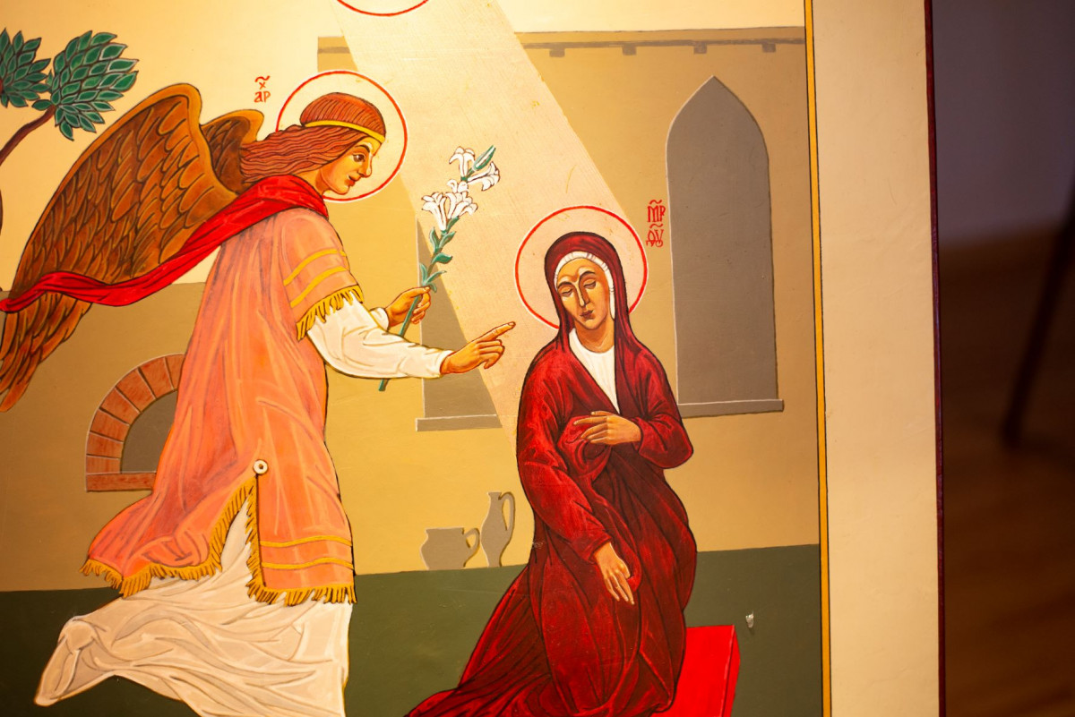 Raimondo Navakausko ikonų paroda „Langas“