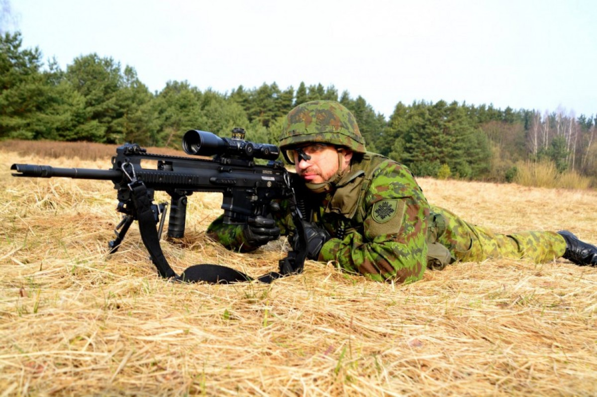 Klaipėdos rajone praktikuosis kariai