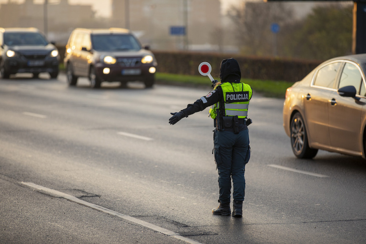 Per Klaipėdos apskrities kelių policijos reidą nustatyta 13 neblaivių vairuotojų
