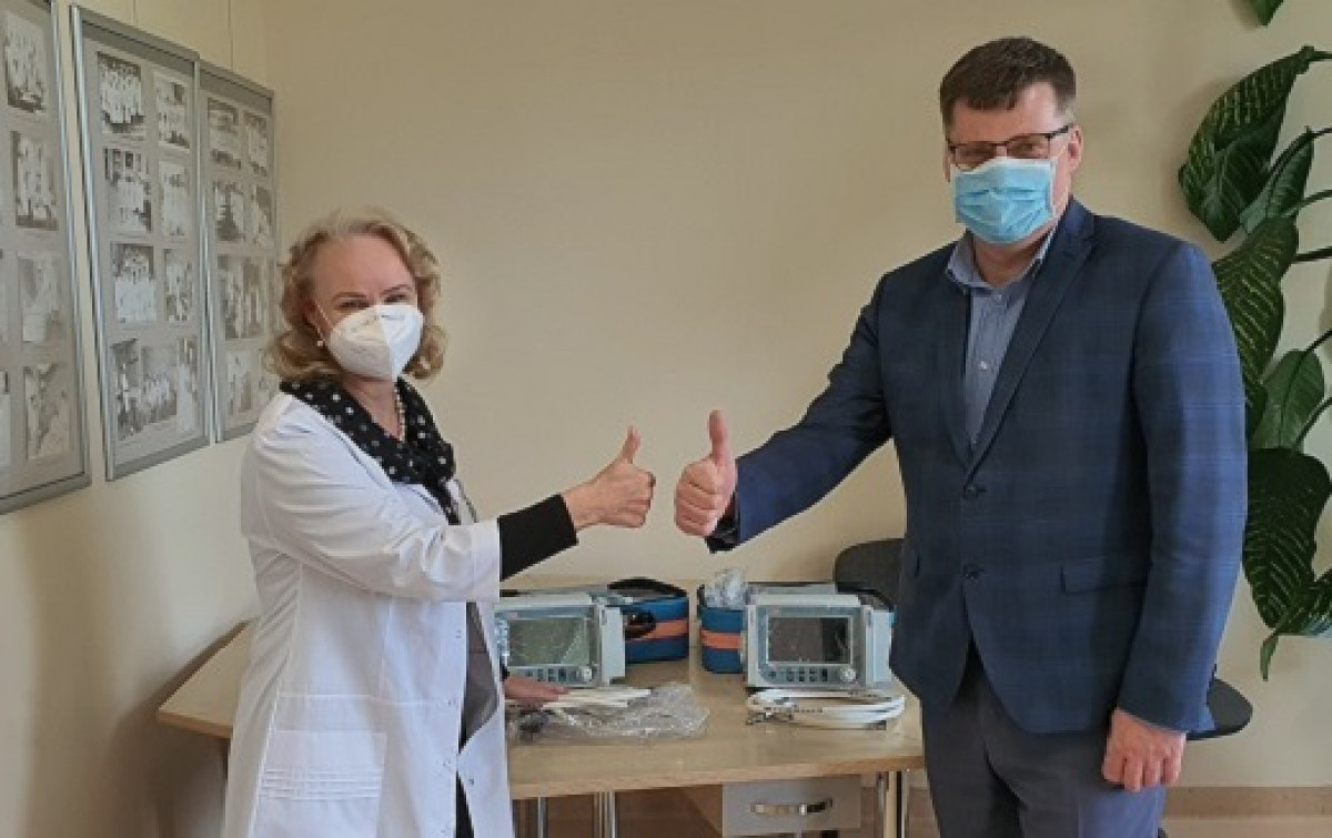 Kretingos ligoninėje – nauji plaučių ventiliavimo aparatai