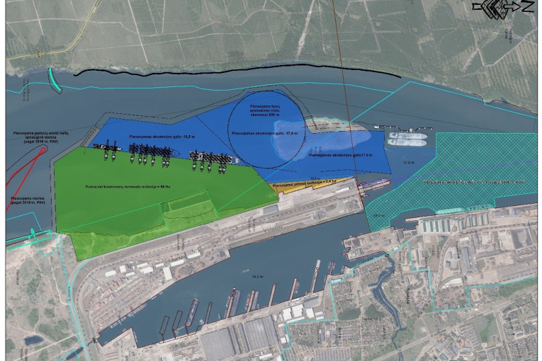 Aplinkosaugininkai priėmė sprendimą dėl Klaipėdos valstybinio jūrų uosto pietinės dalies plėtros poveikio aplinkai