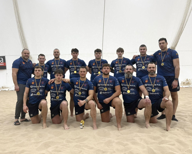 „Kuršiai“ – žiemos paplūdimio regbio čempionai