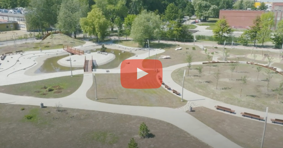 Pasivaikščiokite po naują Klaipėdos Sakurų parką (VIDEO)