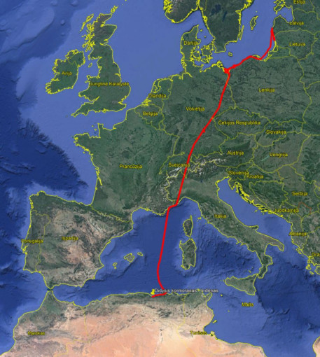 Stebinanti didžiojo kormorano migracija – palikęs Baltijos pajūrį pasiekė net Afriką