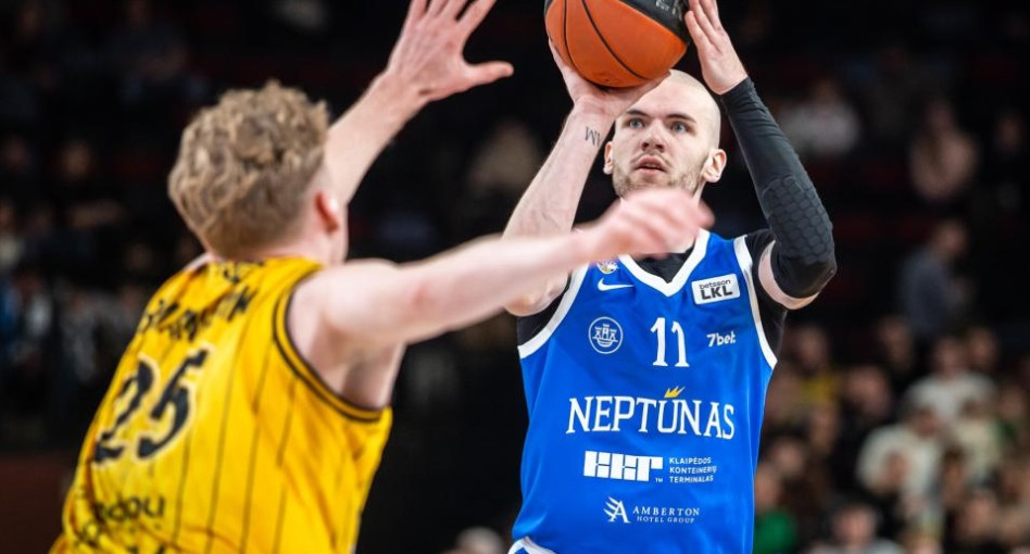 Nuostabus gynėjų duetas nukalė „Neptūnui“ svarbią pergalę prieš tiesioginius konkurentus