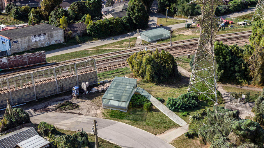Saugesniam geležinkelio kirtimui – požeminė perėja