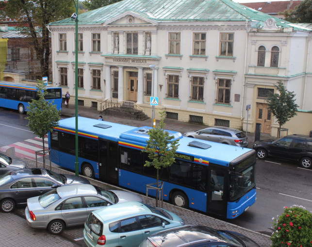 Nuo naujų metų Klaipėdos autobusuose bus galima įsigyti kontrolės bilietą