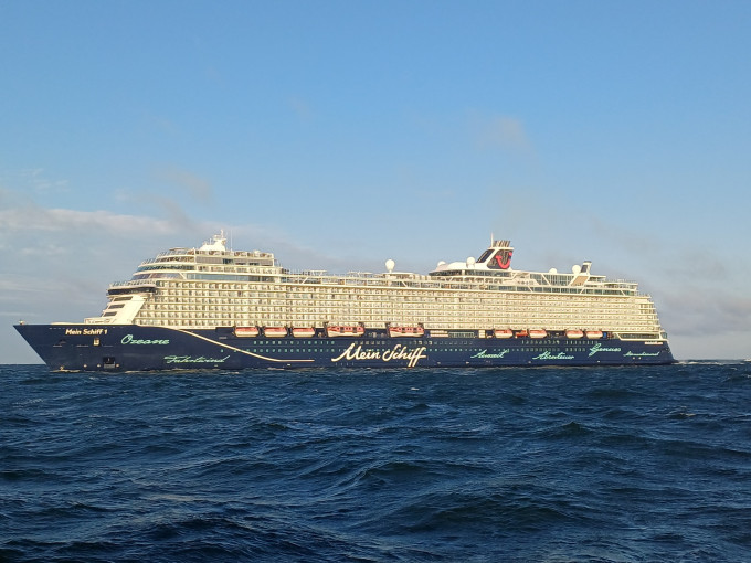 Klaipėdos uoste – dar vienas kruizinio laivo „Mein Schiff 1“ vizitas