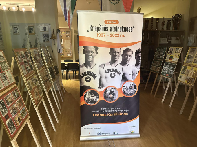 Unikali krepšinio atvirukų paroda – jau Klaipėdoje, parodos atidarymas – rugsėjo 28 dieną