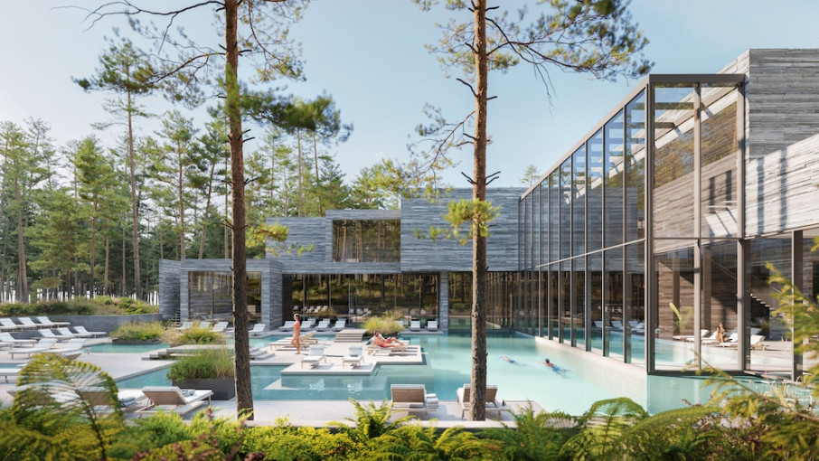 Klaipėdoje planuojamas pirmasis Baltijos šalyse terminių mineralinių vandenų „Hilton Therme SPA“ viešbutis