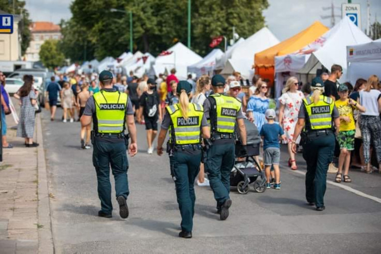 Artėjant Klaipėdos Jūros šventei įspėjimas iš policijos pareigūnų