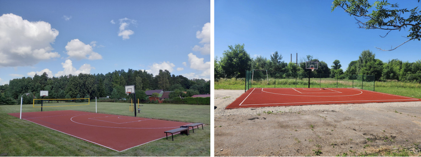 Sportui ir aktyviam laisvalaikiui – atnaujintos aikštelės Priekulėje ir Pėžaičiuose