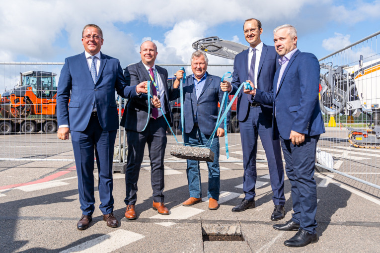 Susisiekimo ministras M. Skuodis paskelbė oficialią Palangos oro uosto rekonstrukcijos pradžią