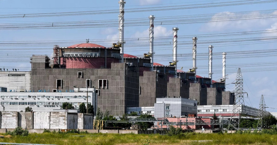 Gaisras Zaporižios atominėje elektrinėje užgesintas
