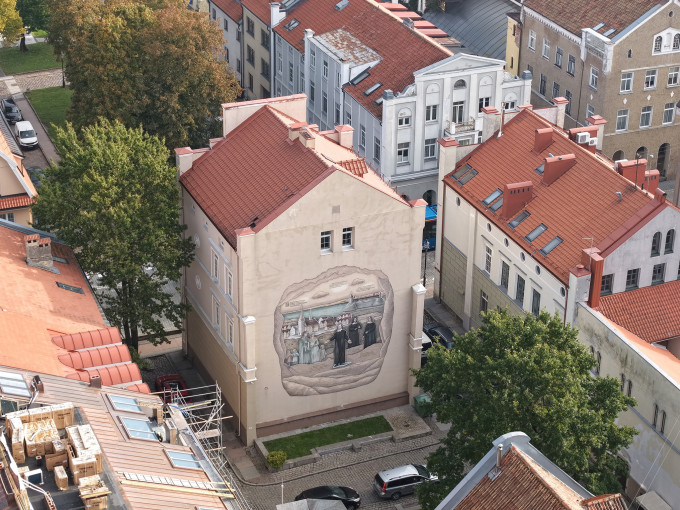 Klaipėdoje pristatys naują freską